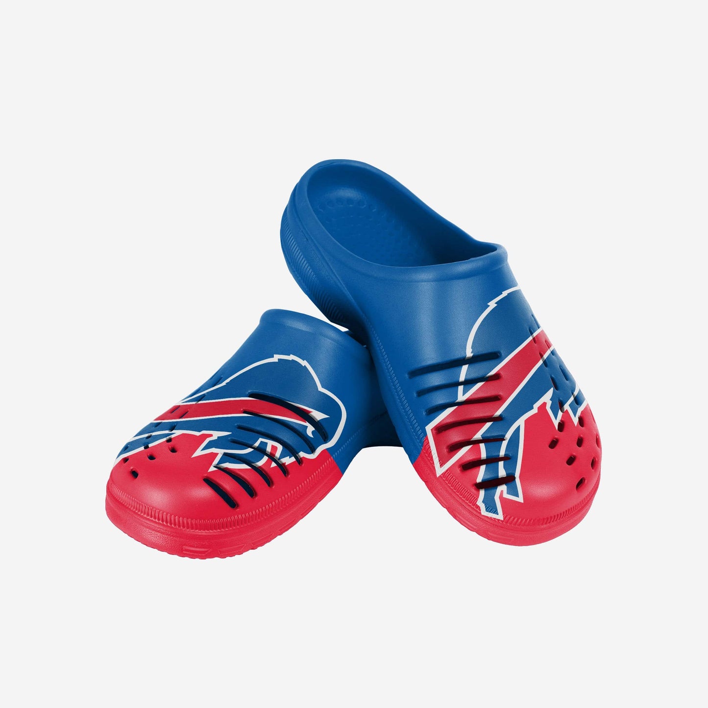 Buffalo Bills Colorblock Big Logo Clog