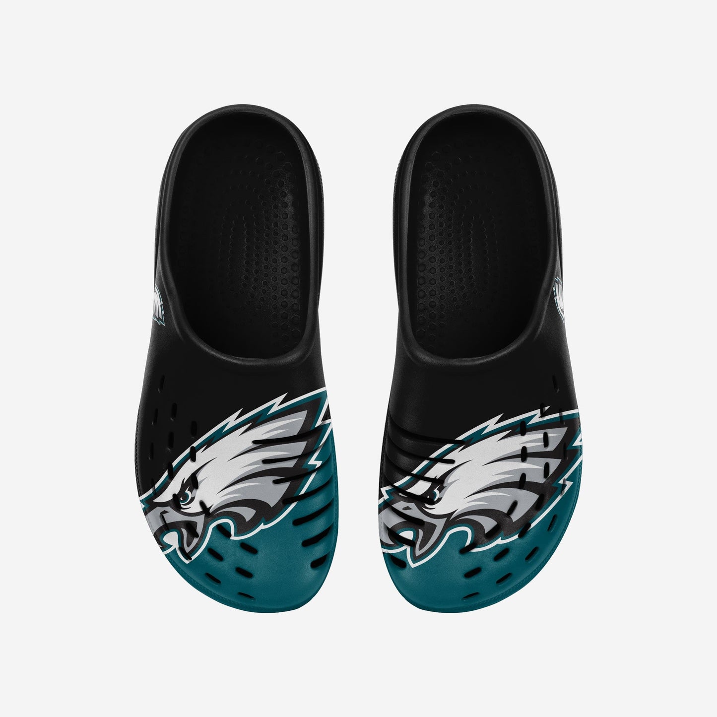 Philadelphia Eagles Colorblock Big Logo Clog