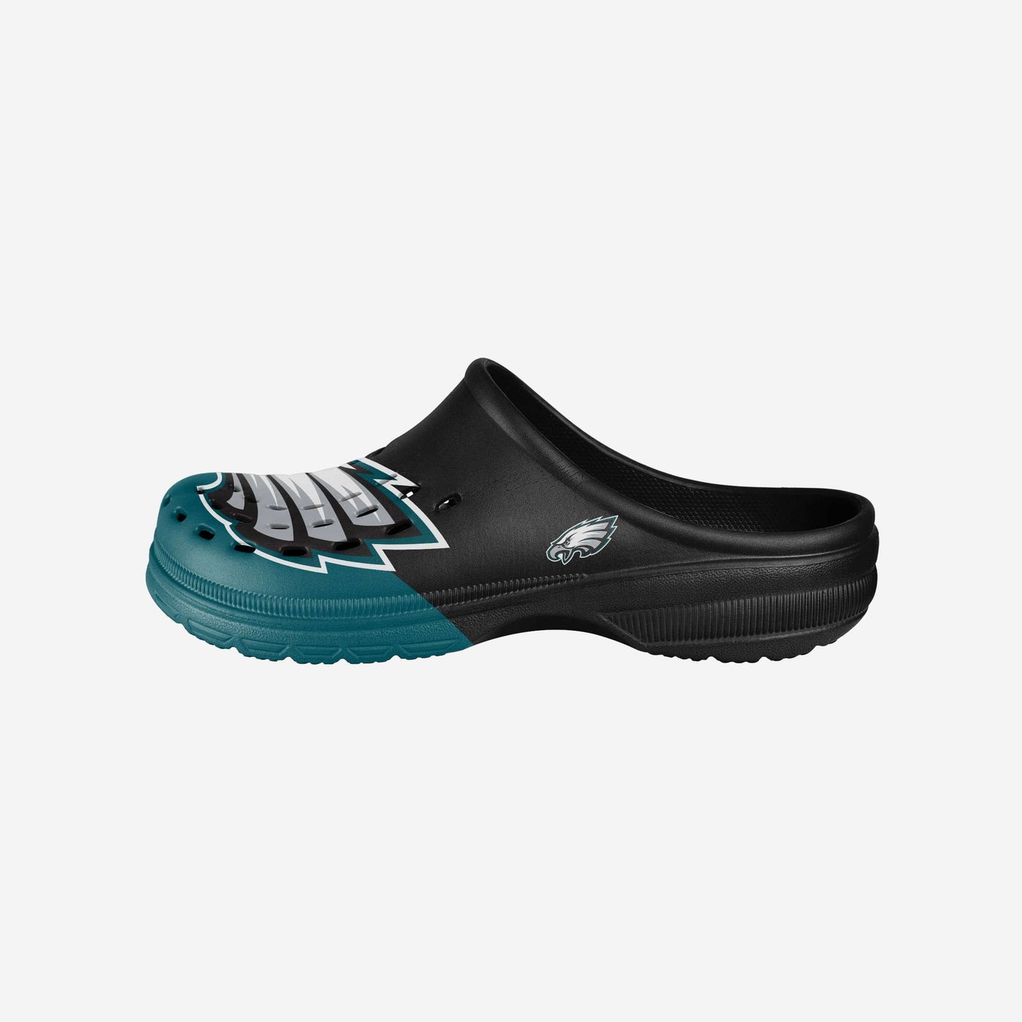 Philadelphia Eagles Colorblock Big Logo Clog