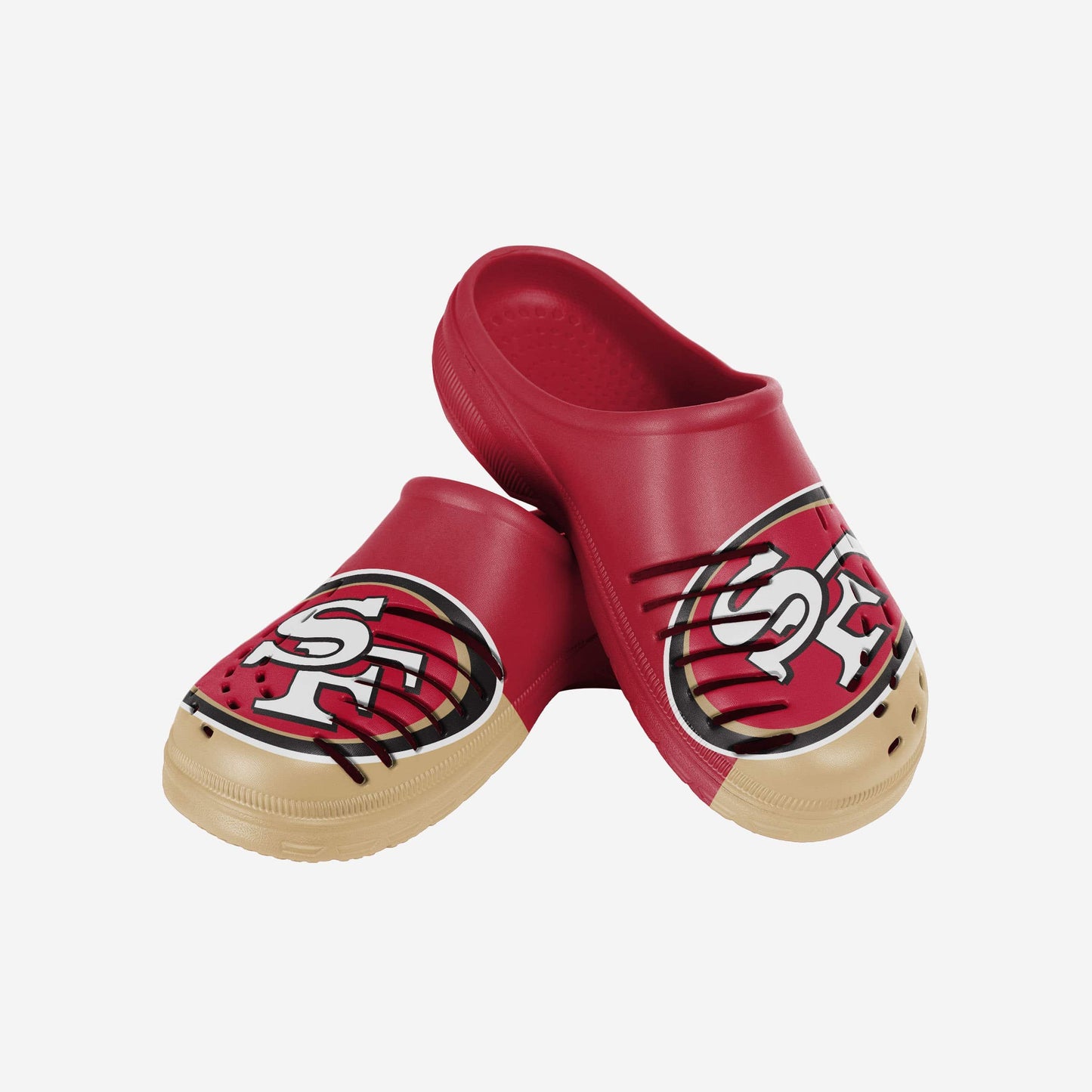 San Francisco 49ers Colorblock Big Logo Clog