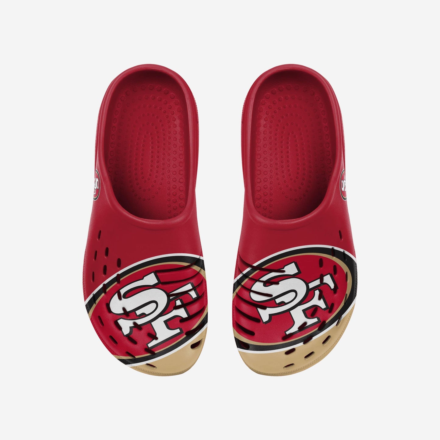 San Francisco 49ers Colorblock Big Logo Clog