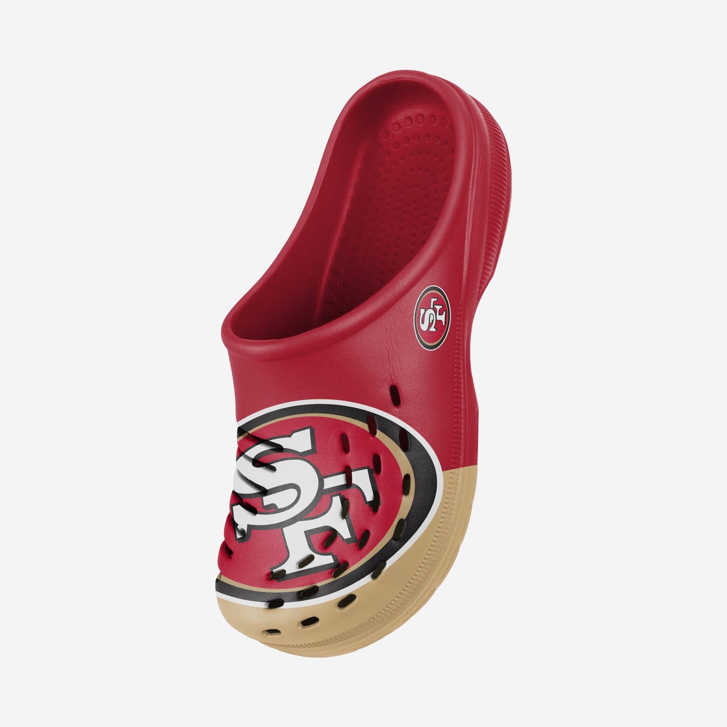 San Francisco 49ers Colorblock Big Logo Clog